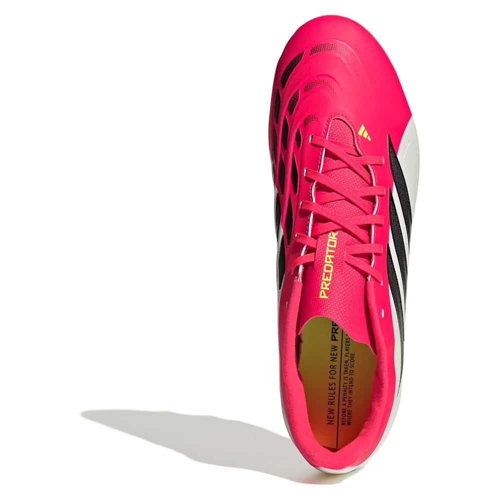 Adidas predator club fg/mg soccer shoes synthetic upper red