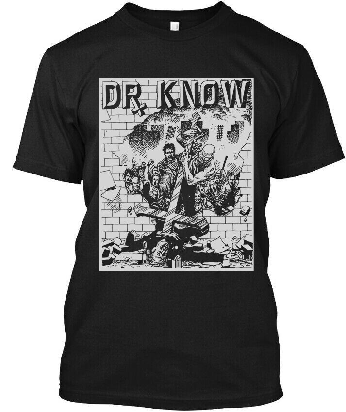 New Popular Dr. Know American Music Graphic Vintage Classic Logo T-Shirt S-4Xl