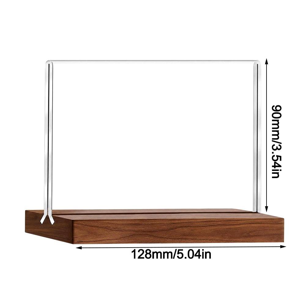 Acrylic Bulletin Board A4/A5/A6 Price Label Display Rack Desk Display Stand  Restaurant