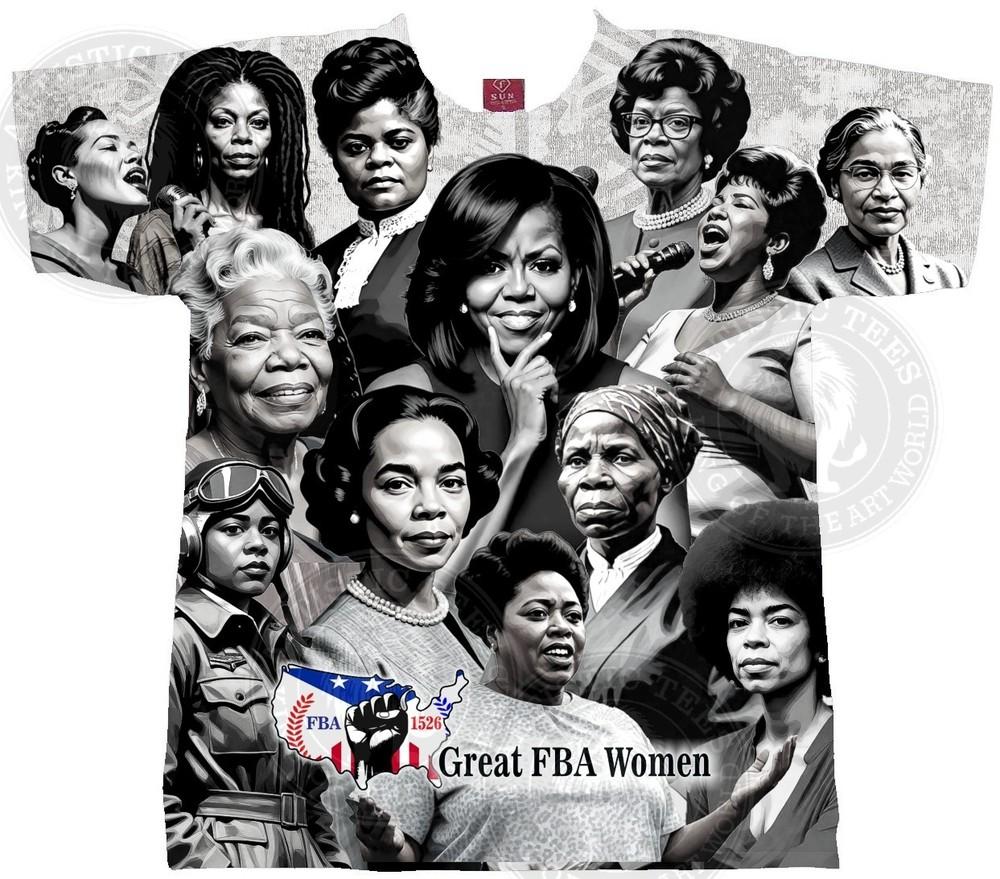 FBA T SHIRTS. FBA WOMEN T-SHIRT. Foundational Black American WOMEN TEES Unisex T-Shirt M