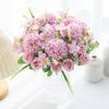 1PC Artificial Flowers Silk Roses Wedding Wreath Home Room Festival Decor Bridal Bouquet Outdoor Courtyard Garden Arch DIY Gift