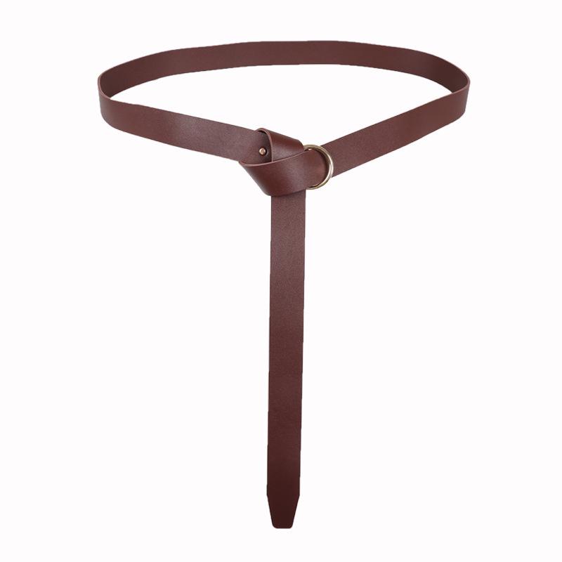 Mittelalterlicher keltischer Halloween PU Ledergürtel Kostüm Requisite