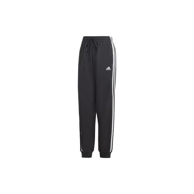 Three-Stripe Cuffed Knit Pants Women Bottoms Black HA4375