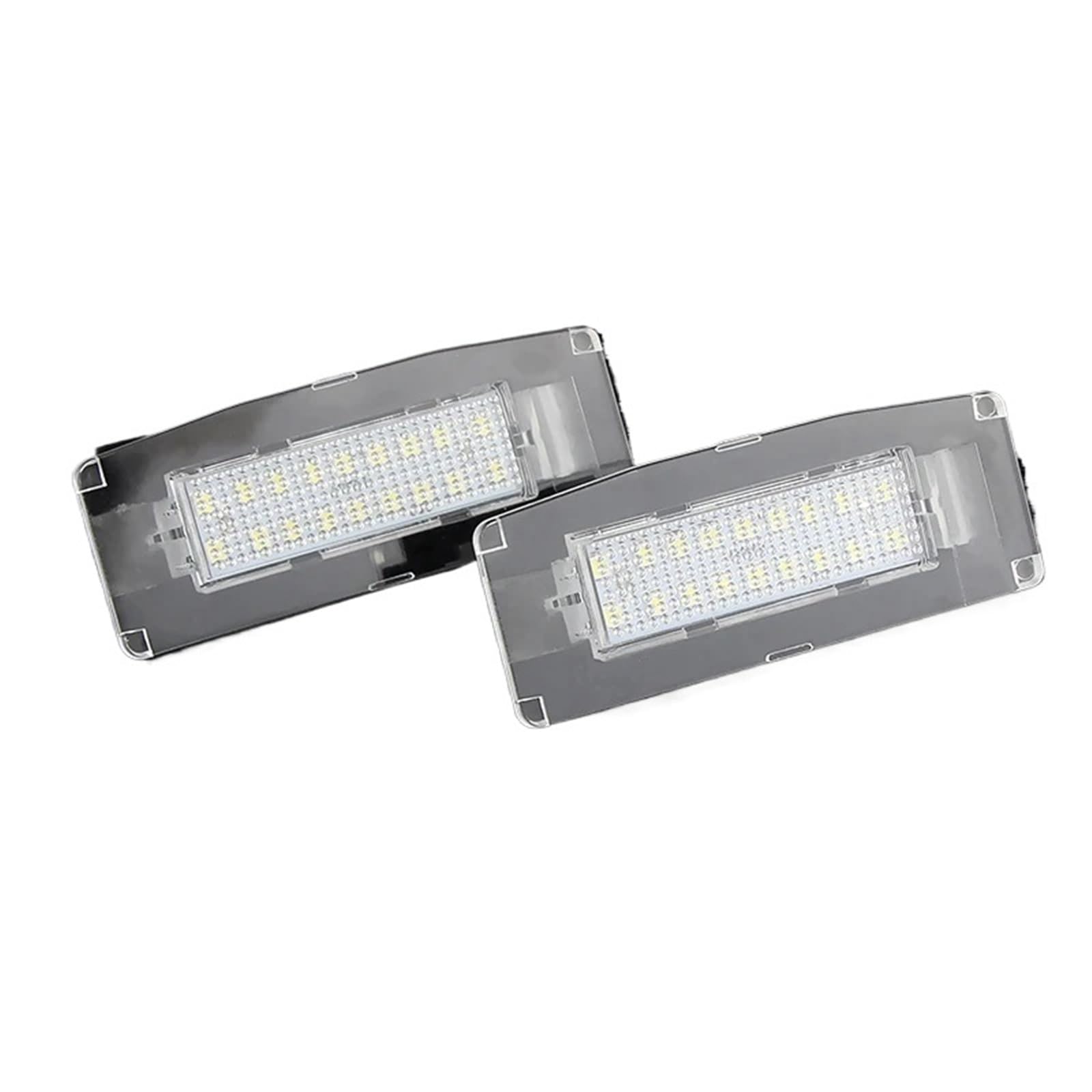 

Фонари подсветки номерного знака Maserati Ghibli M157 2014-2020 673001401 2 шт. CANbus Без ошибок Белые светодиоды One Size