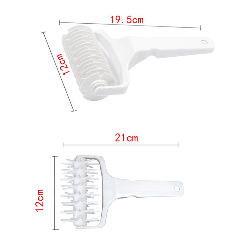 Plastic Lattice Dough Roller Cutter for Baking and Cake Molds