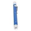LED Penlight Yellow Lighting Concave Head Aluminum Alloy Medical Pen Light with Pupil Gauge Blue