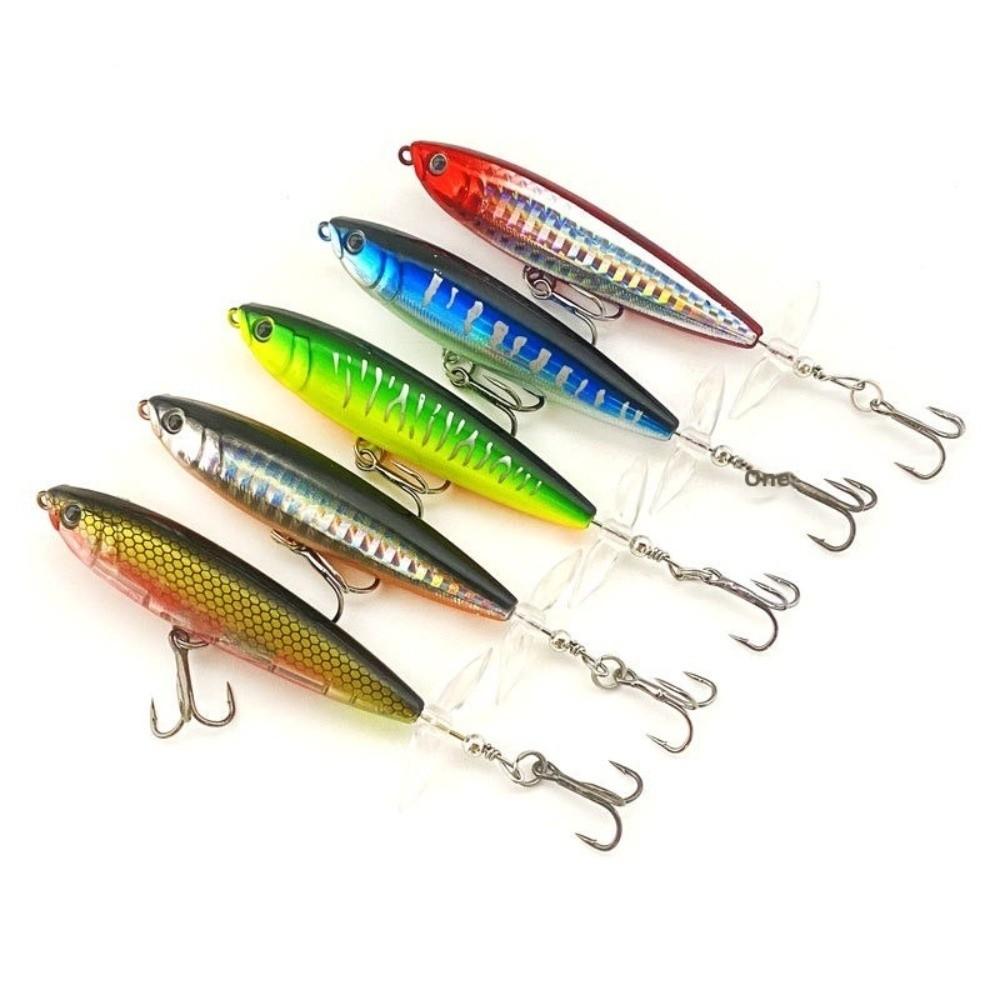 Plastic Material Plopper Lure Artificial Design Hard Bait Pencil Bait Crankbait Pesca Fishing