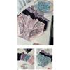 Plus Size High Waist Seamless Lace Breathable Women Solid Brief Underwear
