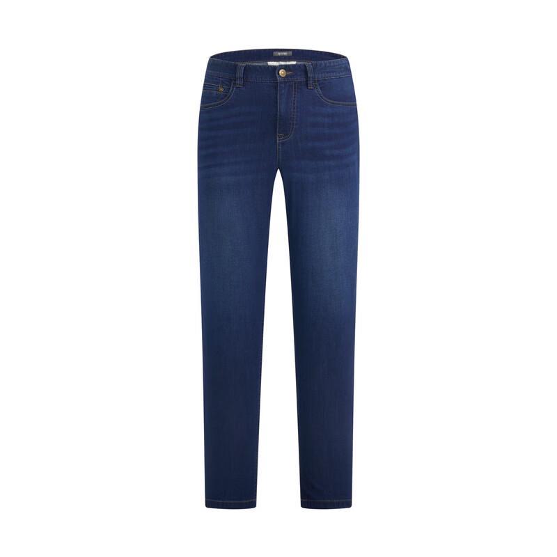 JOEONE Men's Ice-Algae Cooling Stretch Straight-Leg Jeans