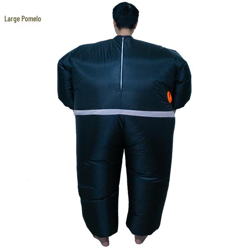 Męski nadmuchiwany kostium grubasa na Halloween, wieczory kawalerskie i bale przebierańców