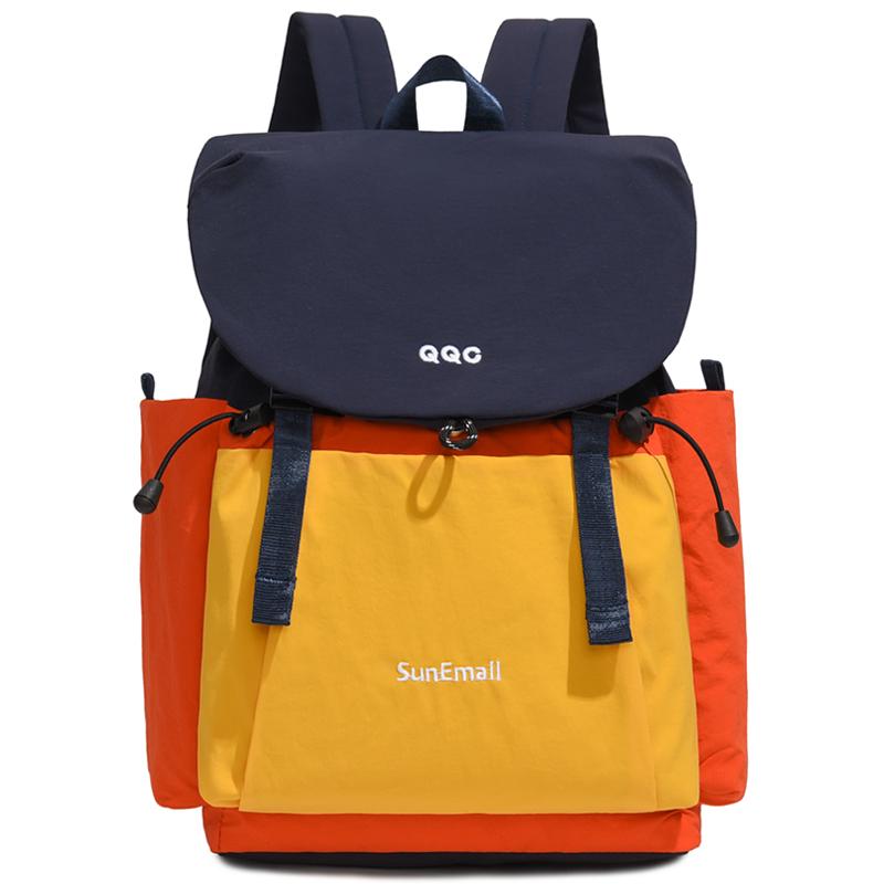 Outdoor Backpack Travel Large Capacity Nylon Commuter Backpack Ultra Light Junior High School Student Schoolbag