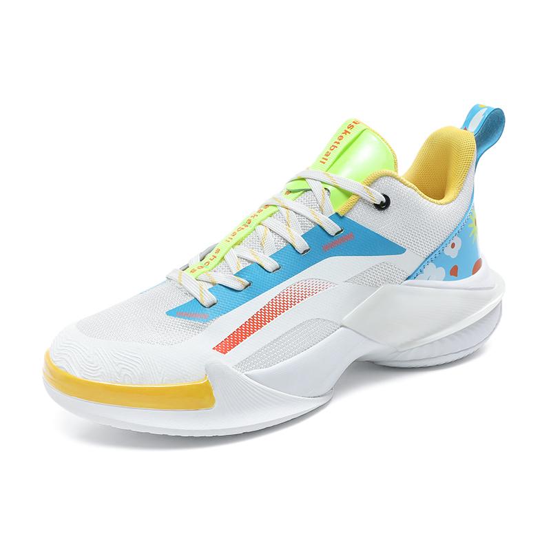 

Мужские баскетбольные кроссовки, дышащие, нескользящие, амортизирующие, износостойкие, стабильные, с отскоком, практичные соревновательные спортивные кроссовки 45