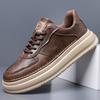 Fashion Men Stylish Male Comfortable Walking Shoe Luxury Brand Men Casual Shoes New Arrival Mens Sneakers Leather Outdoor Skate Shoes