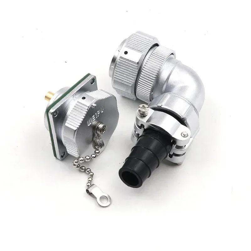 WEIPU WY28 TV+Z M28 90 Degree Right Angle IP67 Plug Socket Connector Waterproof Power Adapter 2 3 4 789 10 12 16 17 20 24 26 Pin