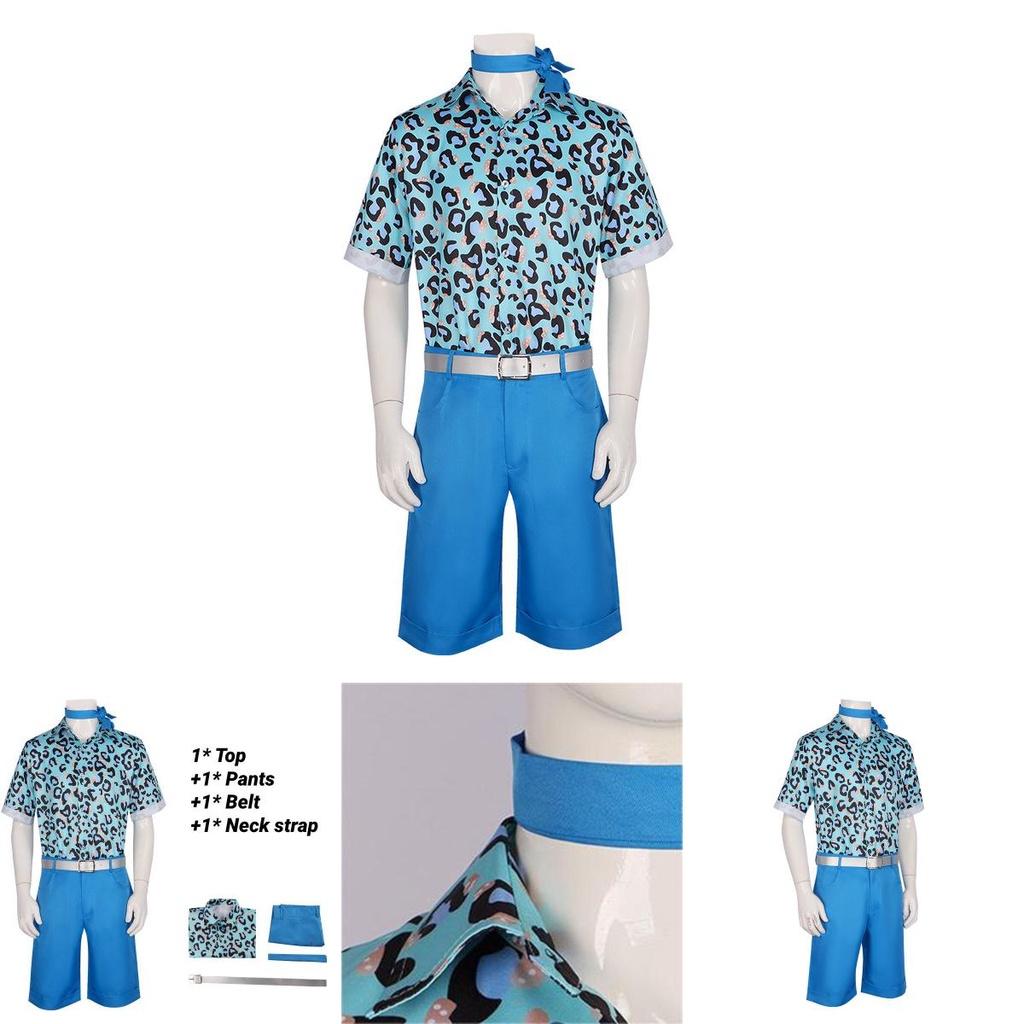 Barbie Ken Halloween Cosplay Costume For Men Popular Movie Character Role Play Outfit Star Destiny)