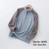 Boys' Stand-Collar Sports Tee, Girls' Soft Spring/Autumn Half-Zip Sweater, Warm Parent-Child Hoodie