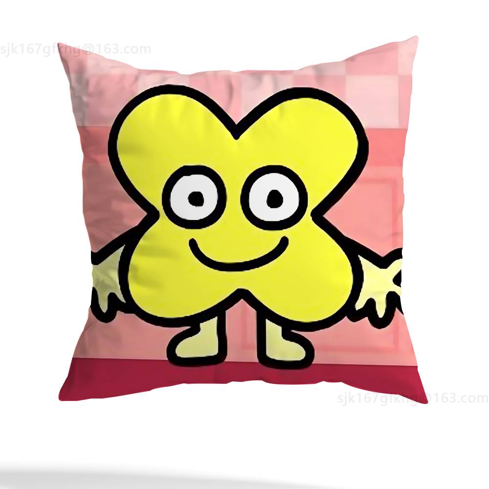 Funny Bfb X and Four pillowcase casual style decoration, suitable for home decoration (excluding pillow core)