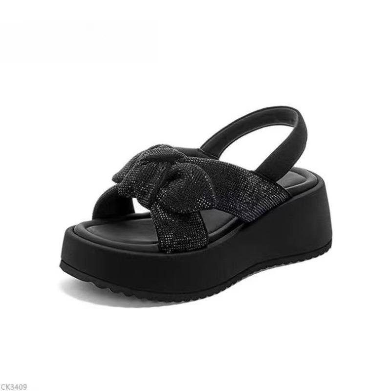 Best-selling Mesh Flip-flops, Sandals, Casual Beach Shoes 35 чёрный