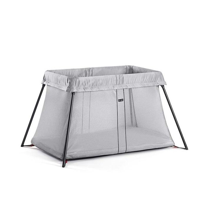 Lit Parapluie - BABYBJORN - Light - Pliable - Confortable - Argent
