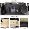 Car Boot Net Bag Car Luggage Net Universal Boot Net Protective Net Elastic Boot Storage Net With Velcro Fastening For Car / Suv Made Of Nylon Pack Of