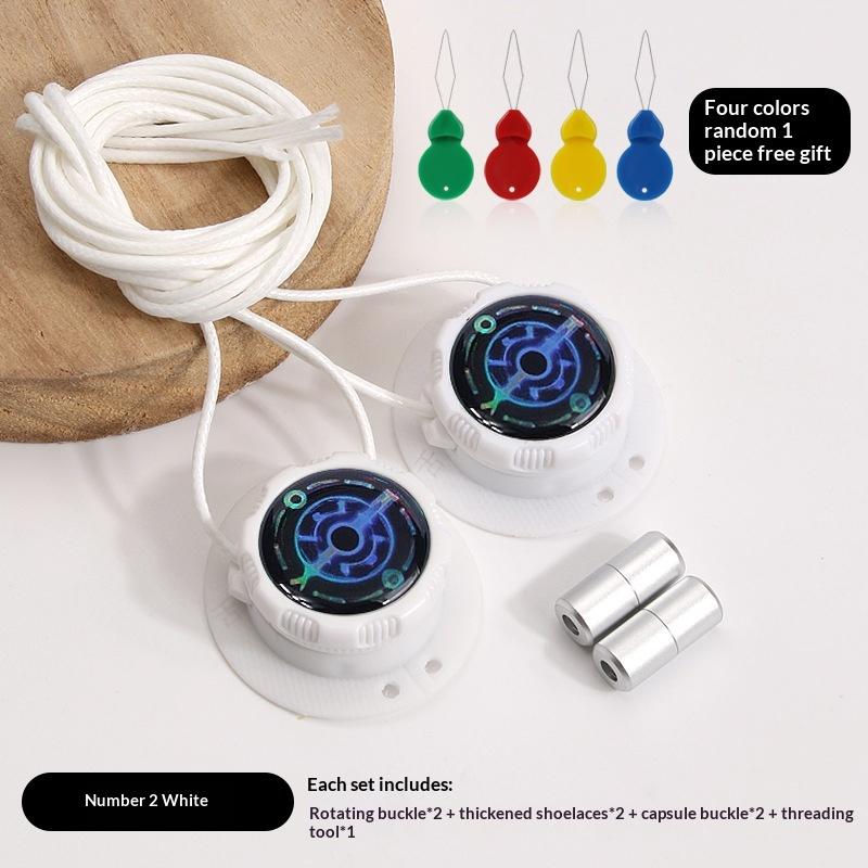 1/3 Sets Lace-Free Swivel Buckle Sports Shoe Laces For Men And Women Casual Lazy Shoes Lace Diy Accessories