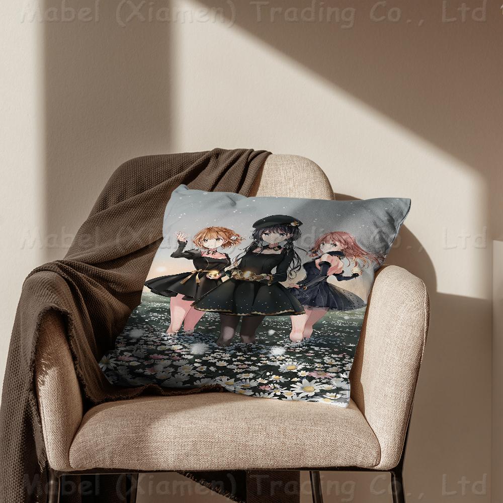 Masamune-kun No Revenge Cushion Cover Pillowcase Upholstery Sofa Throw Pillow Home Decor Pillowcas 40cmx40cm