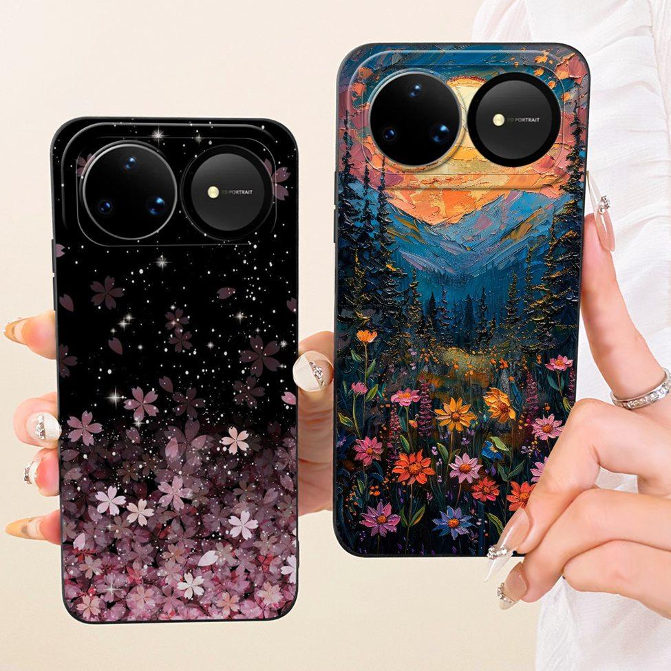 Für Huawei Nova 15 Ultra Hülle Abdeckung Luxus Mode Niedlich Cartoon Lustig Bemalt Silikon Hülle Für Huawei Nova 15Ultra SLY-AL00