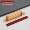 Aluminum Alloy Glass & Sliding Door Handle for Balcony or Kitchen Wardrobe