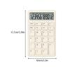 Chocolate-Shaped Solid Color Portable Calculator Financial Accounting Calculator Student Office Stationery Supplies