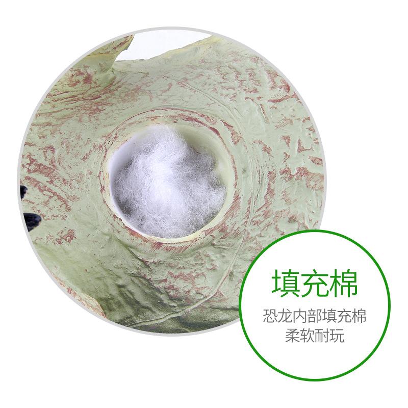 Dinosaur World Vinyl Filled Cotton Press Will Make A Sound Simulation Dinosaur Model Large Ornament Children'S Toy