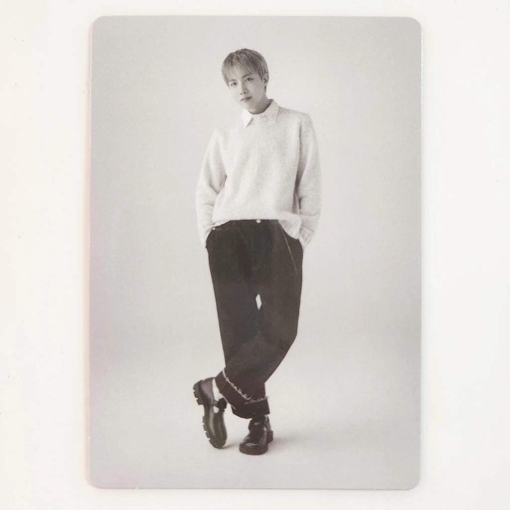 BTS 2024 Pop-up MONOCHROME OFFICIAL MINI PHOTO CARD