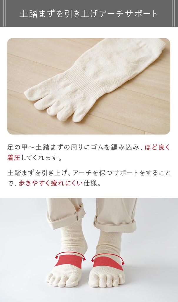 Ito Wokashi Made In Japan with Washi Plus Snow White Five-Toe Socks, Paper, Deodorizing, Antibacterial, Breathable, Stylish, Simple, Lightweight,