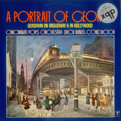 Виниловая пластинка GEORGE GERSHWIN CINCINNATI POPS OR A Portrait Of George Gershwin On B TV34749 TURNABOUT 1979 США Классическая Б/у