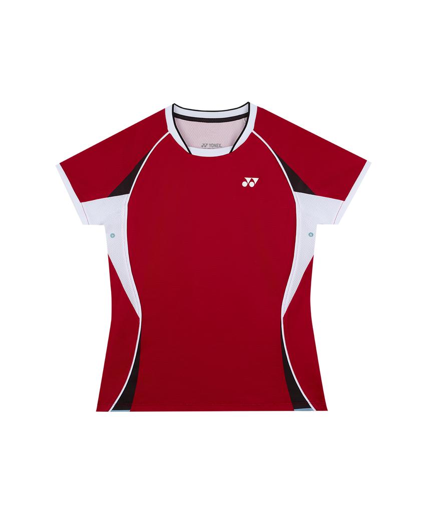YONEX 265Ts002F Red Women'S Cutout Color Point Tennis Gamewear