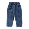 Children's Plush Thickened Jeans Winter Pants Korean Boys' Foreign Style Warm Baby Casual Pants Toddler Girl Jeans Kids Outfit