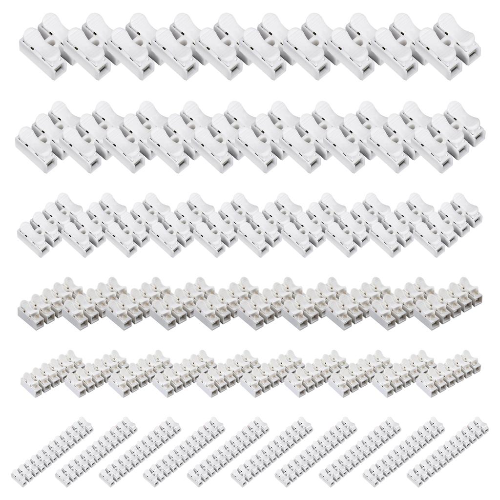 Electrical Terminal Connector Push In Quick Connection Quick Installation For Different Cable Type Multiple Size