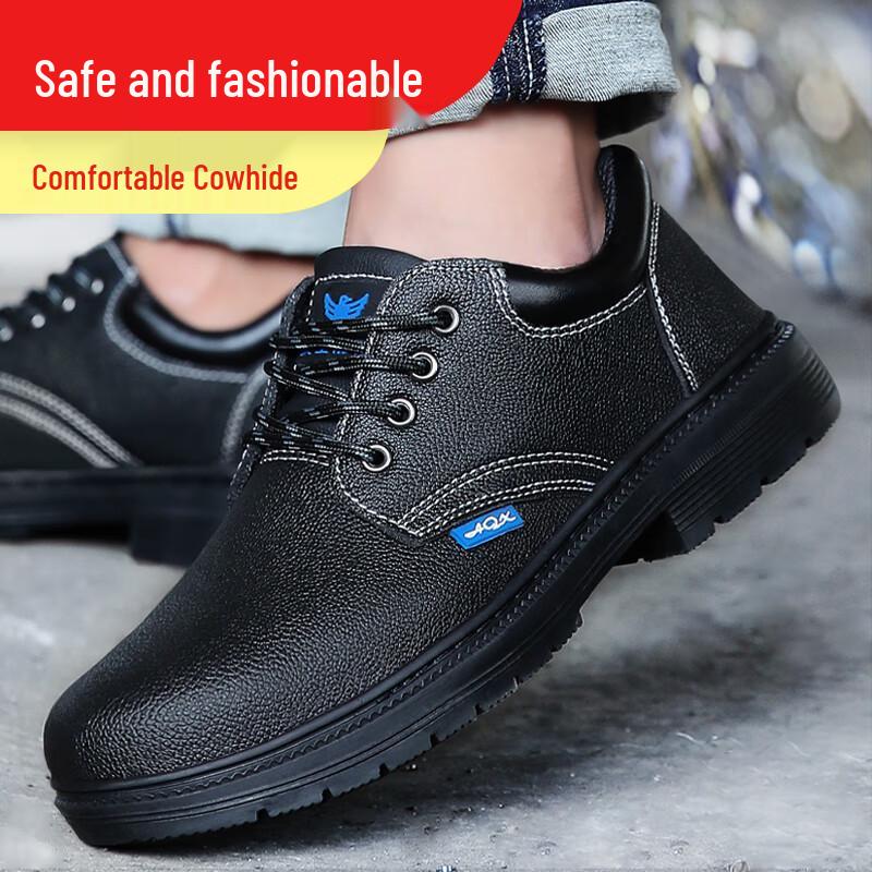 Weirdun Men s Waterproof Steel Toe Safety Work Shoes 41