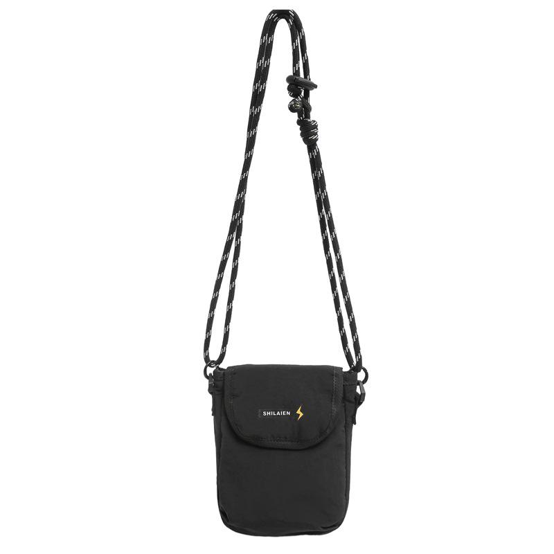 Korean Style Mini Crossbody Bag 2025: Unisex High-End Canvas Phone Carrier