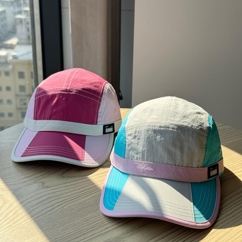 Spring and summer American color matching cap women's quick-drying wide-brimmed sun hat new casual fashion baseball cap hat