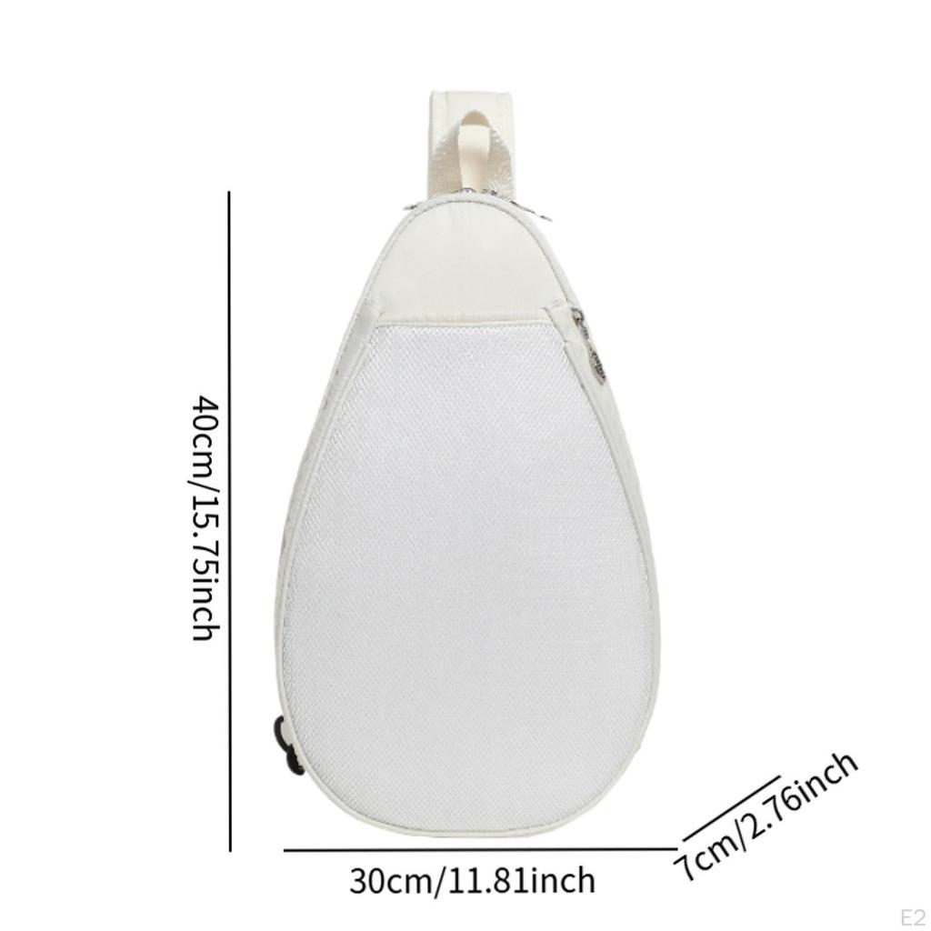 Professional Tennis Bag with Smooth Zipper, Gift for Beginners