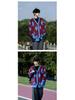 Men's Autumn/Winter Retro College Diamond Check Cardigan - Soft, Sticky, Trendy, Casual Knitted Style for Couples