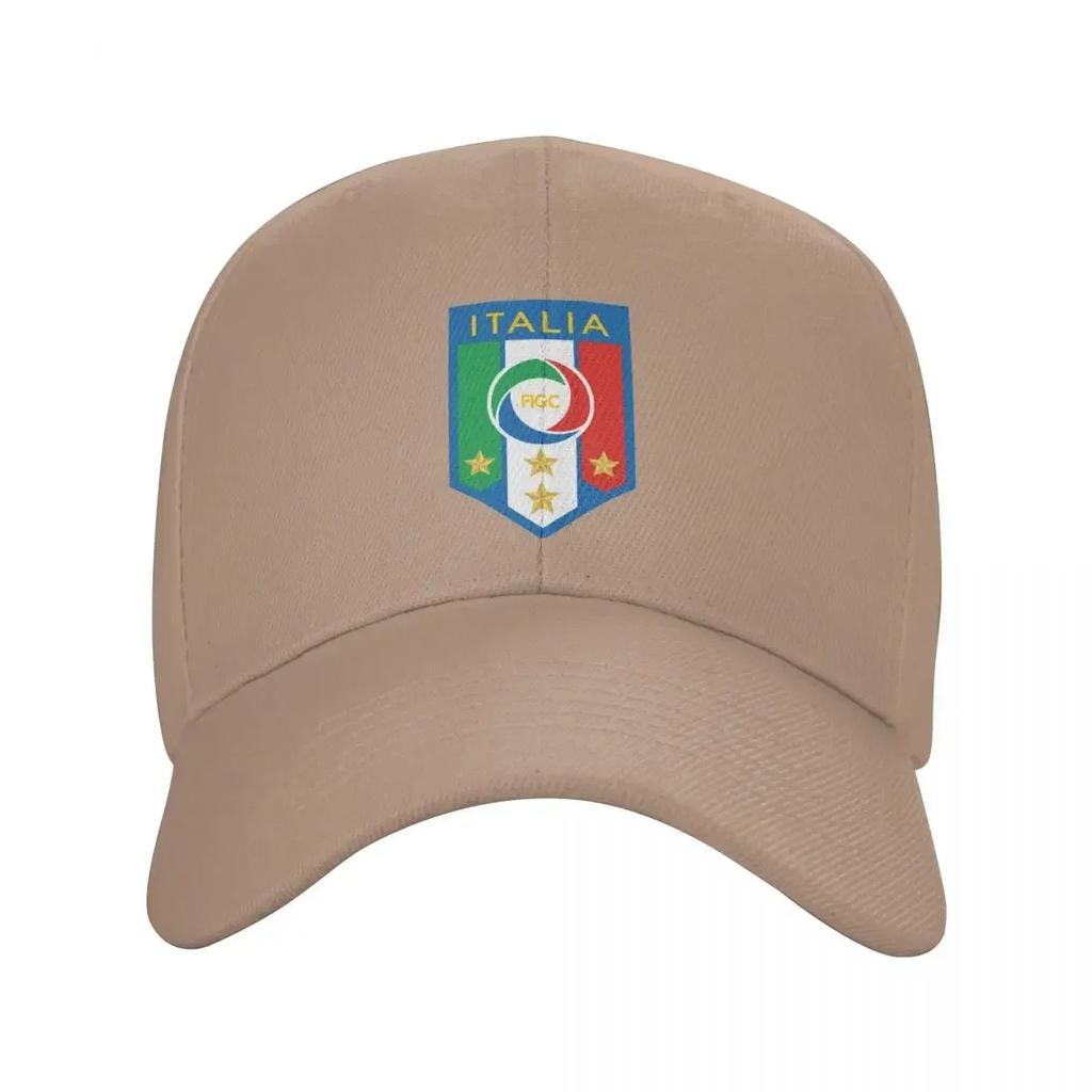Personalized Italian Stars Football Legends Figc Baseball Cap for Unisex Women Breathable Italia Soccer Gift Dad Hat Streetwea