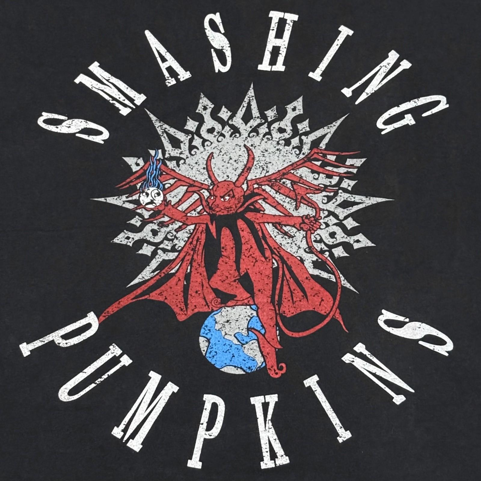 Vintage Smashing Pumpkins Mission To Mars Black 90s Band Sz.L T-Shirt REPRINT M