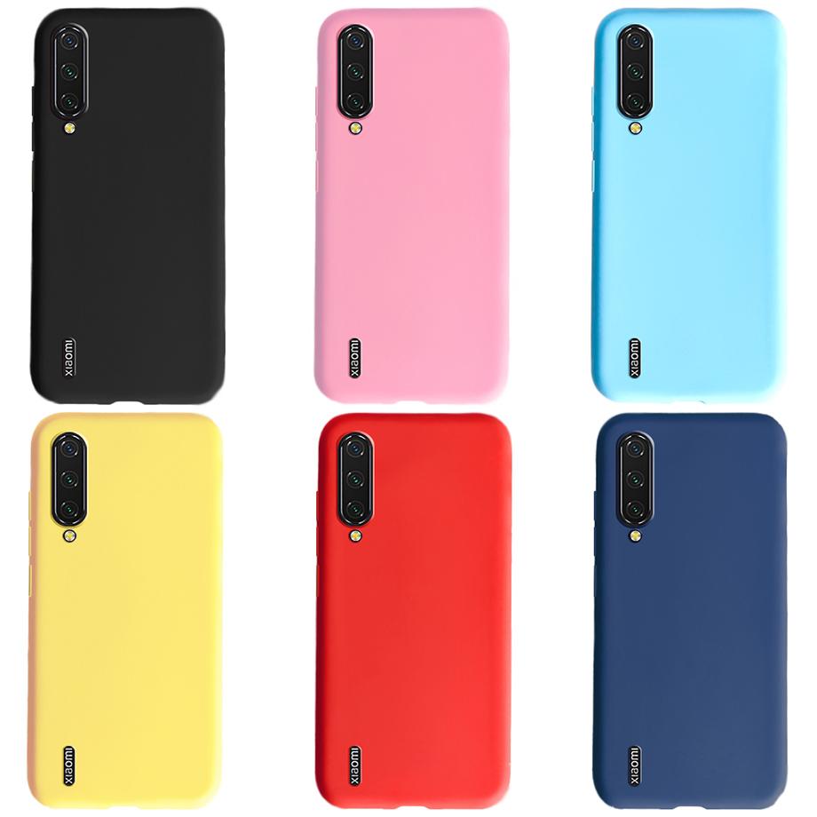 Liquid Silicone Phone Case for Xiaomi Mi 9 Lite Mi A3 Mi 9 SE 9T Pro Cover Matte Case Xiaomi Mi 9 Lite Soft Cover Fundas