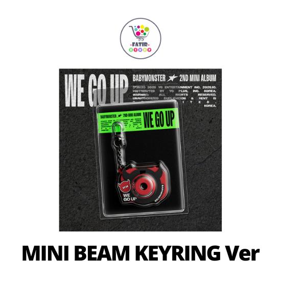 MINI BEAM KEYRING Ver BABYMONSTER 2nd MINI ALBUM WE GO UP
