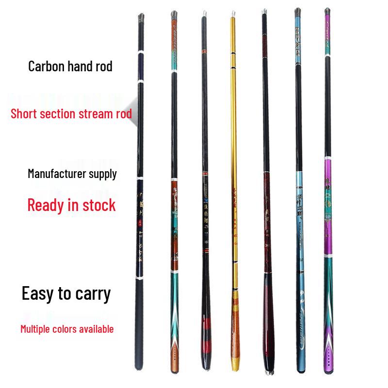 Ultra-Light Carbon Stream Fishing Rod 3.6-7.2m for Crucian Carp