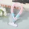 Fashion Woven Mobile Phone Lanyard Colorful Nylon Rope Key Chains Anti-Loss Backpack Pendant for Women Men Climbing Accessories