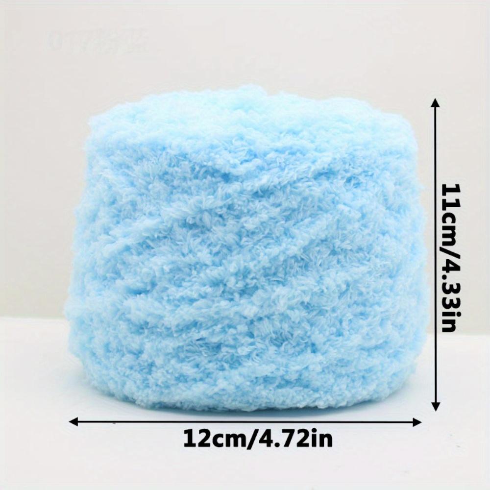 3pcs Soft & Chunky Fluffy Chenille Knit Yarn Perfect for Knitting Crocheting Cozy Blankets Hats & Sweaters Ideal for Crafting Projects