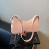 Light Luxury Solid PU Underarm Bag for Women 2026 High Quality Trendy Soft Leather Bags New Simple Sweet Casual Shoulder Bags