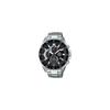 Edifice Chronograph EFV-550D-1A Men's Analog Watch Waterproof Black Silver